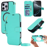Lanyard Flip Cards Sold Wallet Leather Case For iPhone