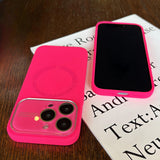 Liquid Silicone Magnetic Drop-Proof Phone Case For iPhone