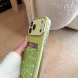 Large Window Card Holder Phone Case  for iPhone