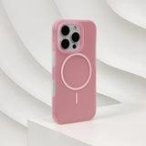 Jelly Color Magnetic Liquid Silicone Phone Case For iPhone