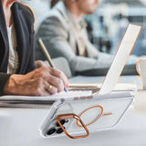 Invisible Lens Stand Holder Phone Case For iPhone