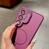 Matte PC Magnetic Case For Samsung