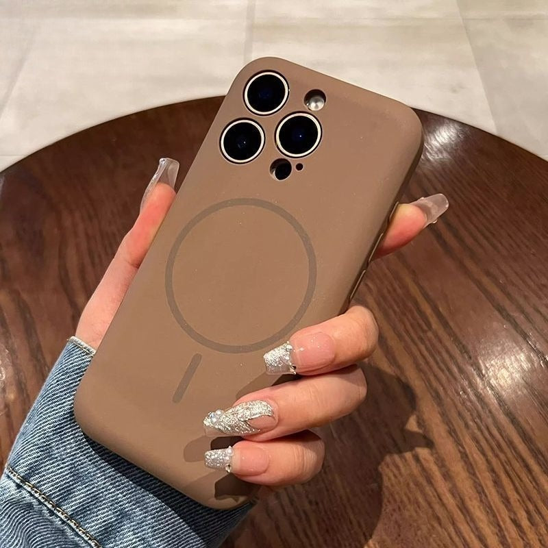 Lens-flat Magnetic Phone Case For iPhone