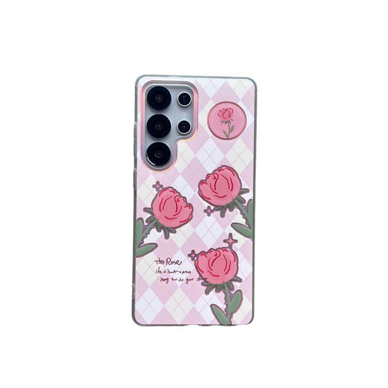 Flower Anti-shock Phone Case For Samsung