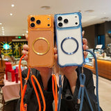 Transparent Magnetic Phone Case For iPhone