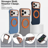 Frameless Magnetic Stand Phone Case For iPhone