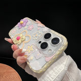 3D Flower Phone Case For iPhone