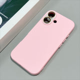 Liquid Silicone Lens Film Phone Case For iPhone