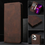 Leather Flip Phone Case For iPhone