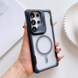 Luxury Magnetic Silicone Case For Samsung