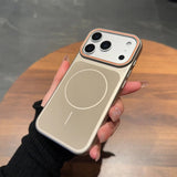 Matte Metalic Magnetic Slim Case For iPhone