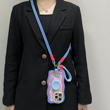 Contrast Color Phone Case For iPhone