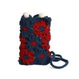 Knitted Crossbody Phone Bag