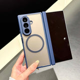 Magnetic Soft Phone Case For Samsung Z Fold 7 6 5