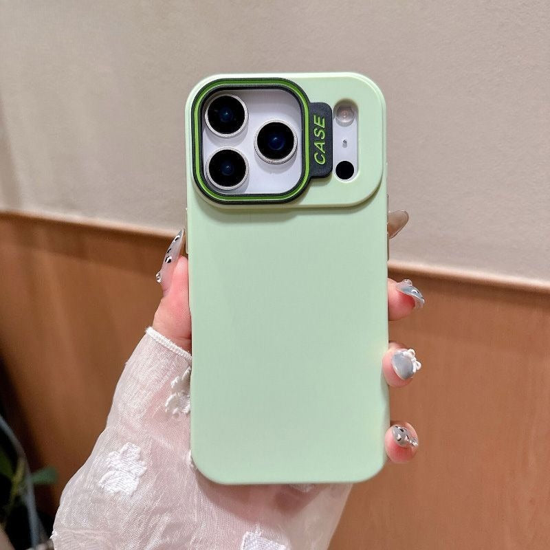 Solid Color Shockproof Phone Case For iPhone