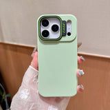 Solid Color Shockproof Phone Case For iPhone