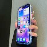 Jelly-like Airbag Transparent Phone Case For iPhone