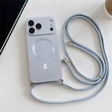 Crossbody Lanyard Magnetic Case For iPhone