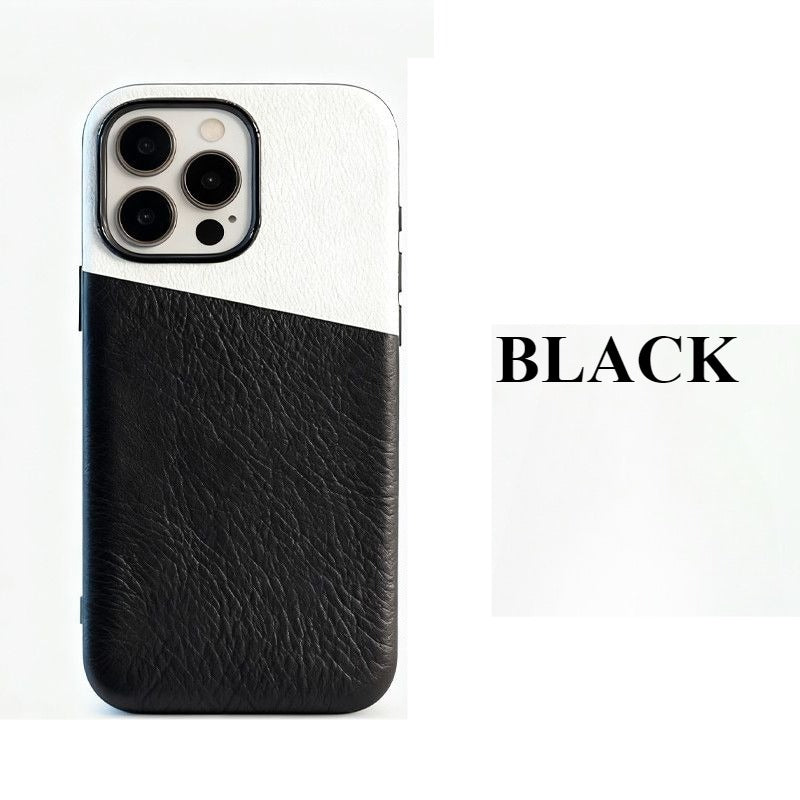 Leather Full-coverage Dirt-resistant Phone Case For iPhone