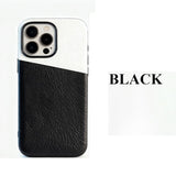 Leather Full-coverage Dirt-resistant Phone Case For iPhone