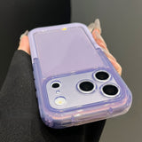 Invisible Stand Transparent Drop-Proof Phone Case For iPhone