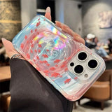 Water Ripple Silicone Phone Case For iPhone