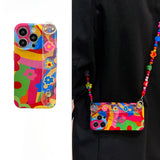 Graffiti Flower Phone Case For iPhone