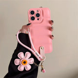 Lanyard Fashion Down Jacket  Strap Soft TPU Phone Case for iPhone