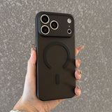 Frosted Magnetic Phone Case For iPhone