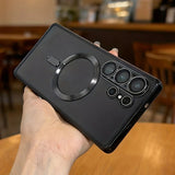 Plating Transparent TPU Wireless Charge Case For Samsung