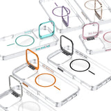 Invisible Lens Stand Holder Phone Case For iPhone