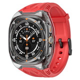 Transparent One-Piece Watch Strap Protective Case For iWatch