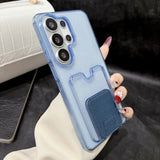 Glitter Card Holder Phone Case For Samsung