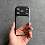 Electroplated Hollow Frame Phone Case For iPhone