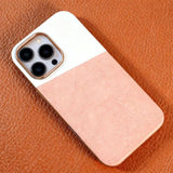 Leather Full-coverage Dirt-resistant Phone Case For iPhone