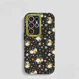 Floral Silicone Phone Case For Samsung