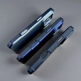 Shockproof Armor Matte Magnetic Case For iPhone