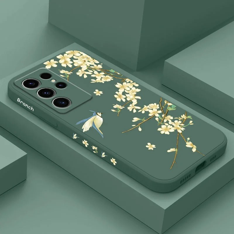 Plum Tree Branch Phone Case For Samsung