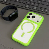 Candy-colored Magnetic Phone Case For iPhone