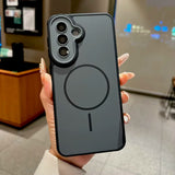 Matte PC Magnetic Case For Samsung
