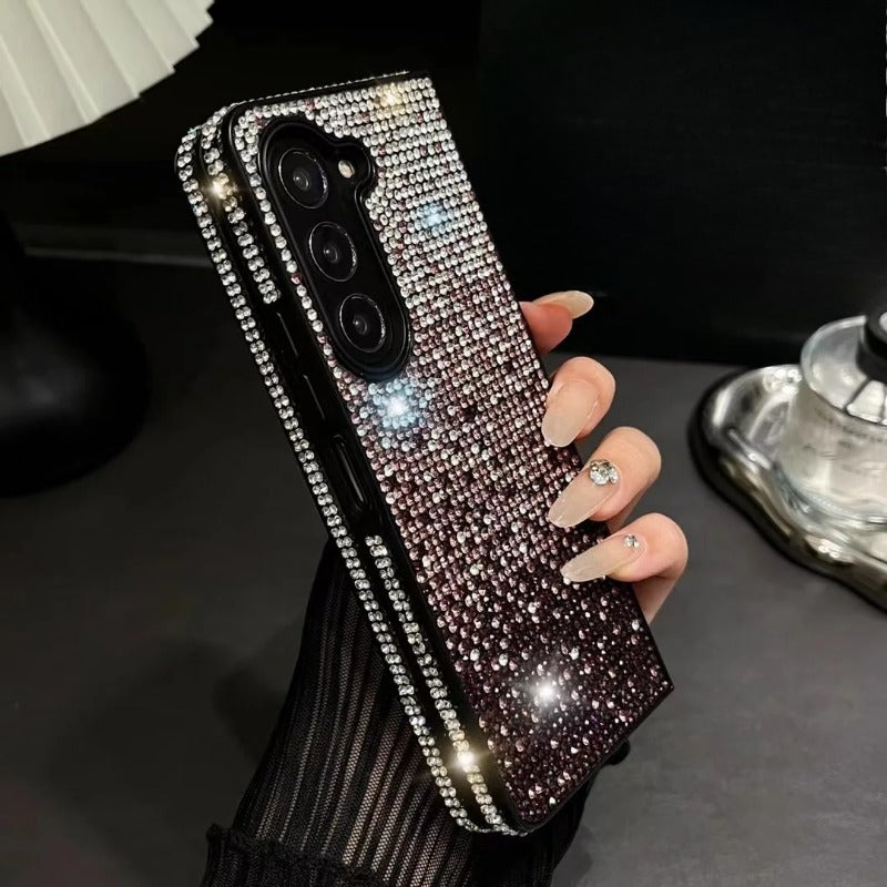Bling Gradient Full Diamond Case For Samsung