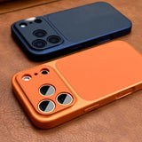 Luxurious New Orange Retro Soft-sided Hard Case for iPhone