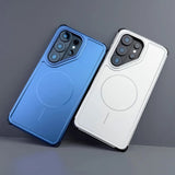 Shockproof Armor Matte Magnetic Case For Samsung