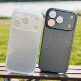 Anti-fingerprint Heat Dissipation Phone Case For iPhone