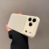 Liquid Silicone Built-in Magnetic Full-coverage Phone Case for iPhone