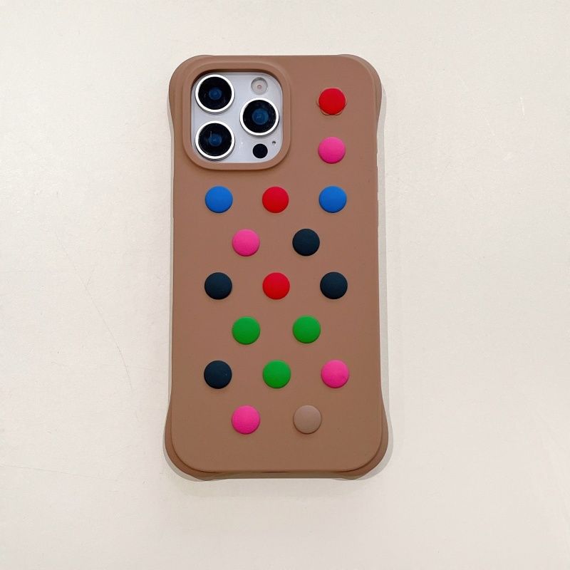 Hole Phone Case Anti-fall Phone Case For iPhone