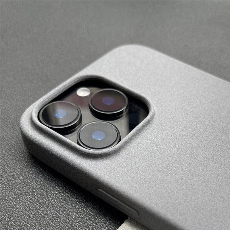 Frosted Solid Color Simple Phone Case For iPhone