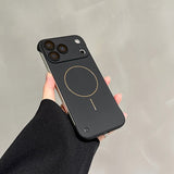 Frameless Magnetic Phone Case For iPhone