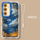 Nebula Moonlight Soft Phone Case For Samsung