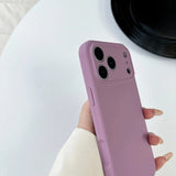 Liquid Silicone Magnetic Phone Case For iPhone